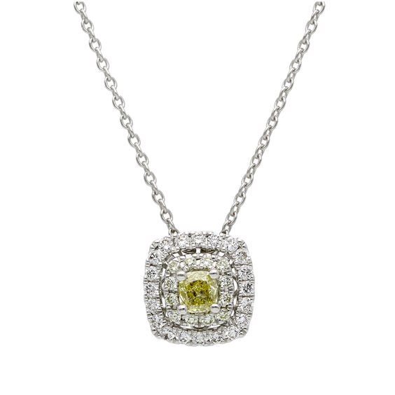 Collana Gioielleria Dossena  Donna in Oro bianco Diamante 0.40 Ct 276044 SONGA - 276044 SONGA